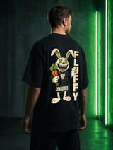 Oversized T-Shirt Limited #3 · HERE COMES FLUFFY – Rückansicht