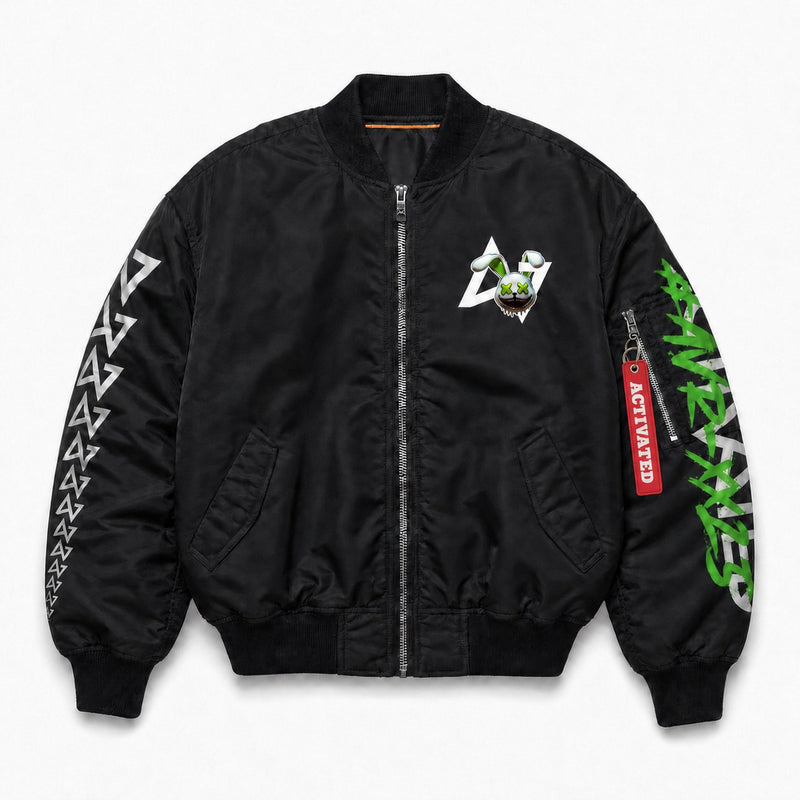 Bomber Jacket Limited · HERE COMES FLUFFY