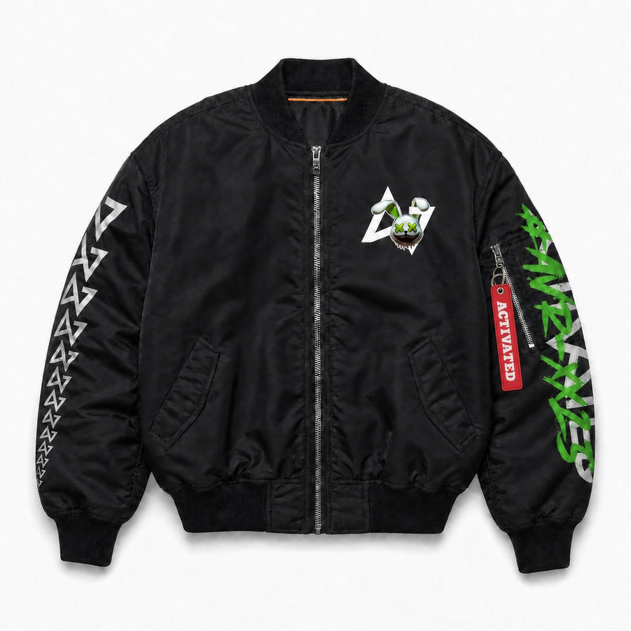 Bomber Jacket Limited · HERE COMES FLUFFY