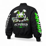 Bomber Jacket Limited · HERE COMES FLUFFY – Dreiviertelansicht