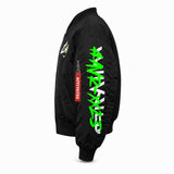 Bomber Jacket Limited · HERE COMES FLUFFY – Linker Ärmel