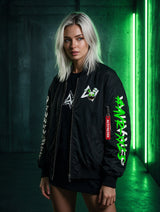 Bomber Jacket Limited · HERE COMES FLUFFY – Frontansicht 2