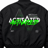 Bomber Jacket Regular · RAVE WEAR 2026 – Detailansicht