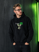 Hoodie Limited #1 · HERE COMES FLUFFY – Frontprint