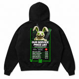Activated | Premium Heavyweight Oversized Hoodie - Limited Edition #1 - Here Comes Fluffy Collection – Rückenansicht