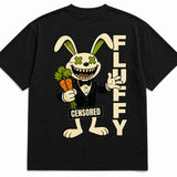 Oversized T-Shirt Limited #3 · HERE COMES FLUFFY – Detailansicht