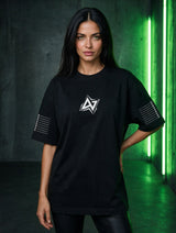Oversized T-Shirt Regular · RAVE WEAR 2026 – Frontansicht