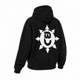 Hoodie Regular · BASSWAR & CAOX BASICS – Dreiviertelansicht