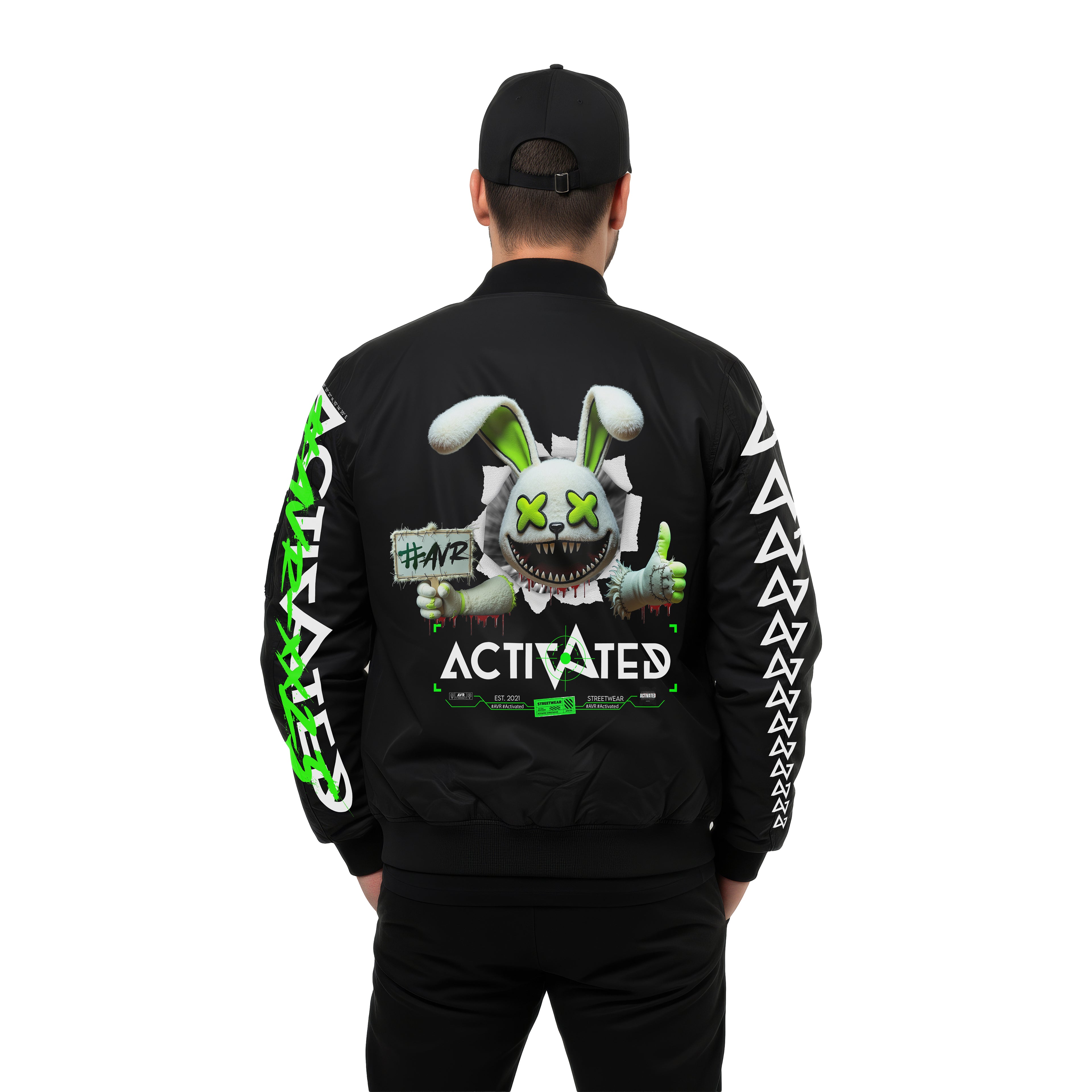 FLUFFY'S ACTIVATED - Bomber Jacket #1