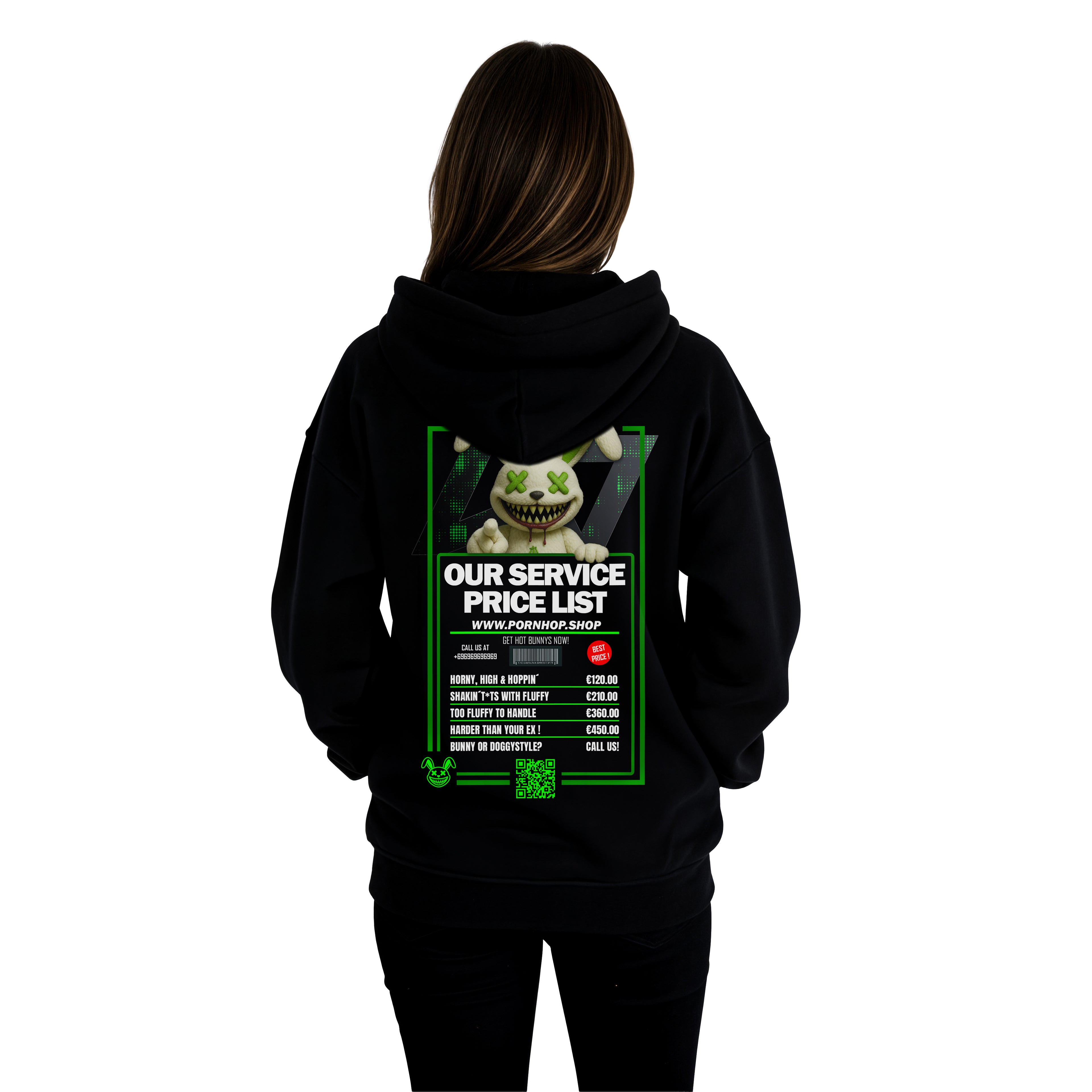 FLUFFY'S ACTIVATED - Oversized Hoodie (Porn-Hop Edition)