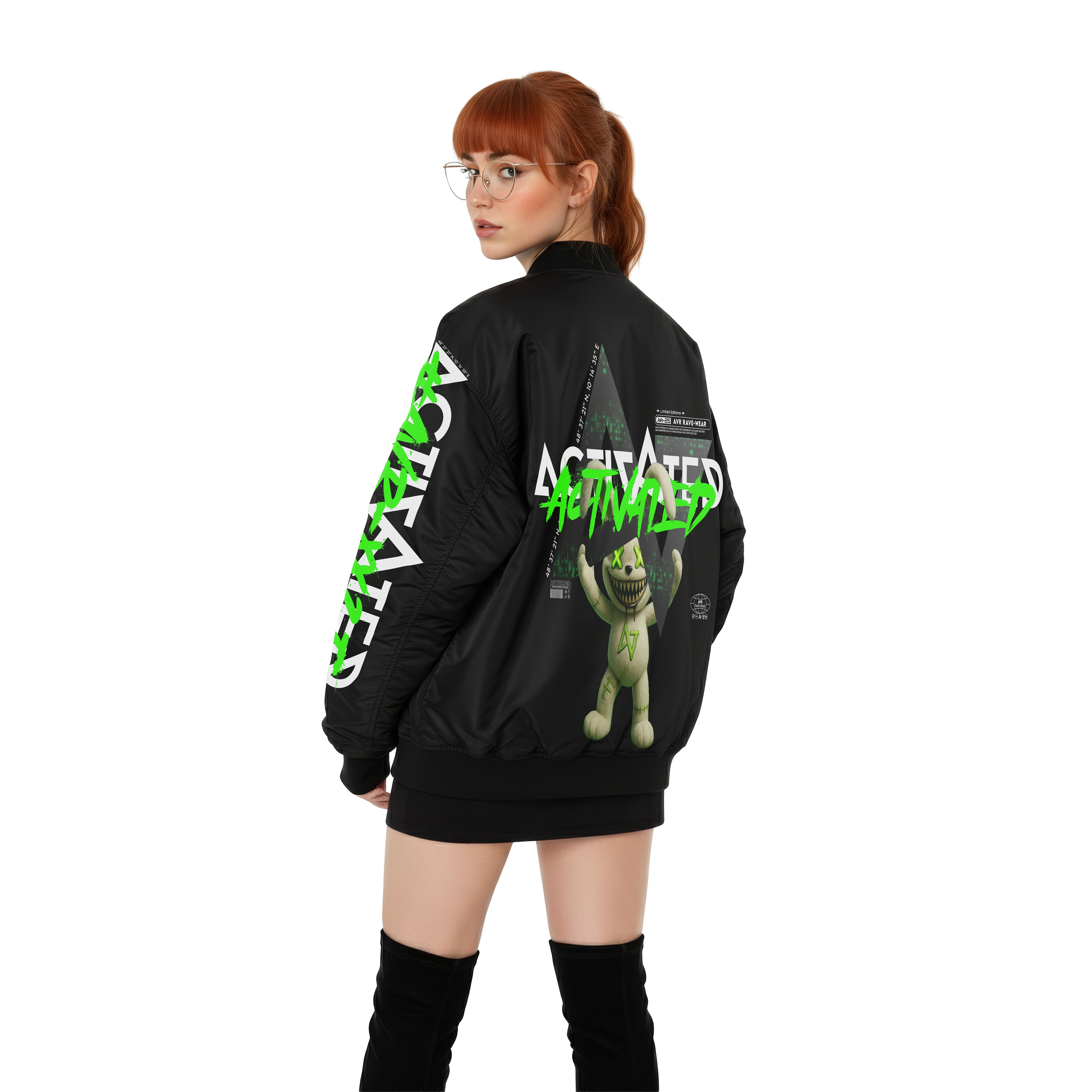 FLUFFY'S ACTIVATED - Bomber Jacket #2