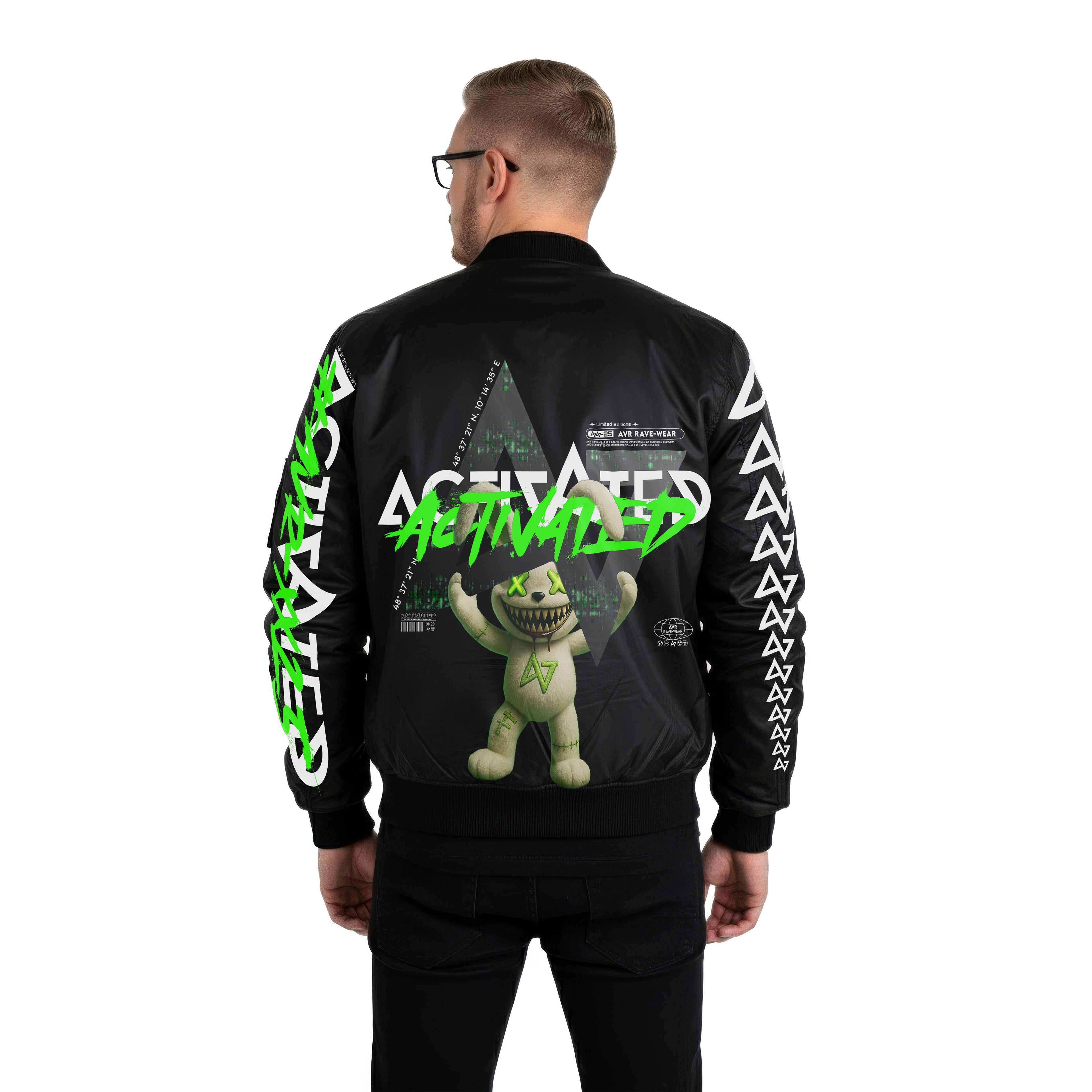 FLUFFY'S ACTIVATED - Bomber Jacket #2