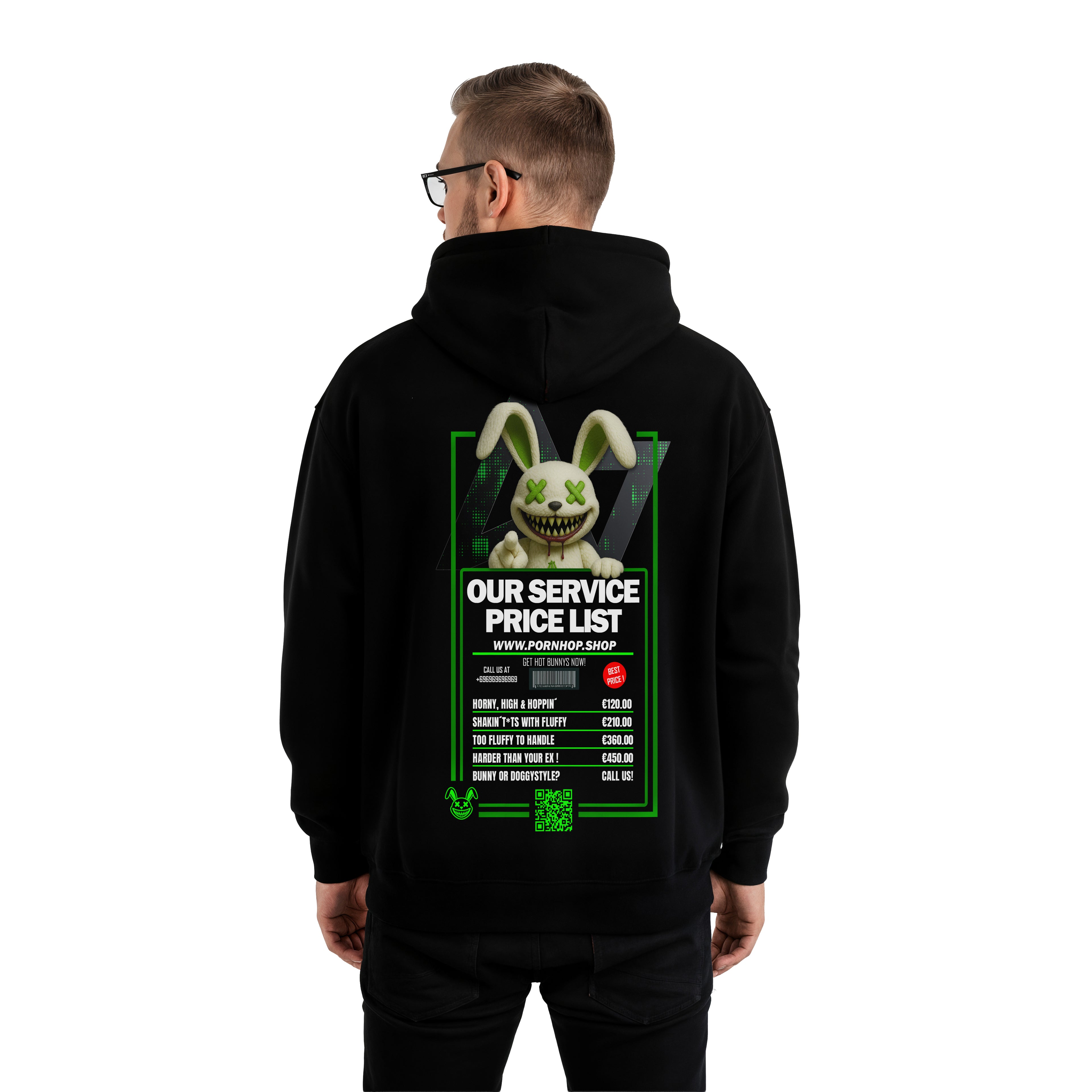 FLUFFY'S ACTIVATED - Oversized Hoodie (Porn-Hop Edition)