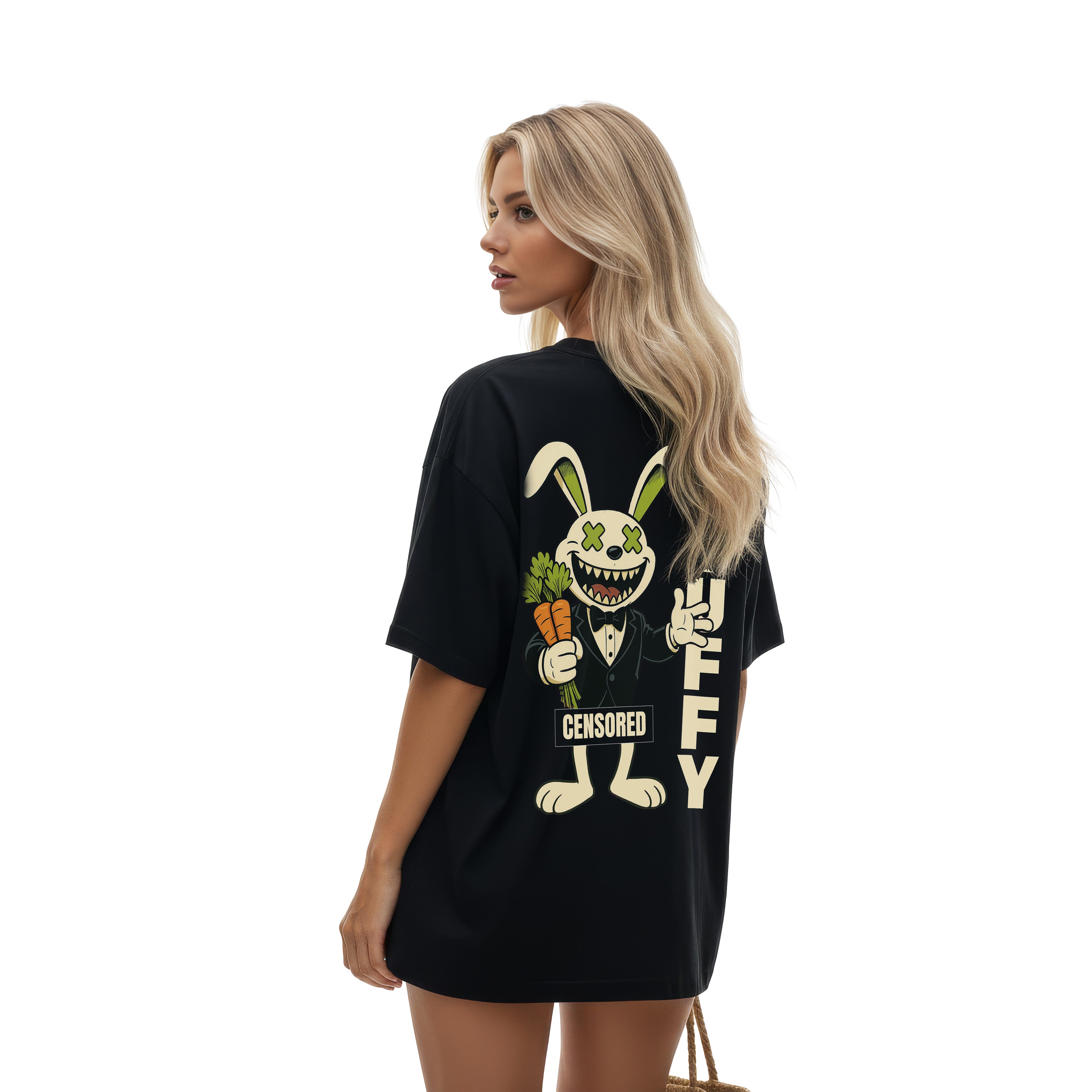 FLUFFY'S ACTIVATED - Oversized T-Shirt (Carrot Cavalier Edition)