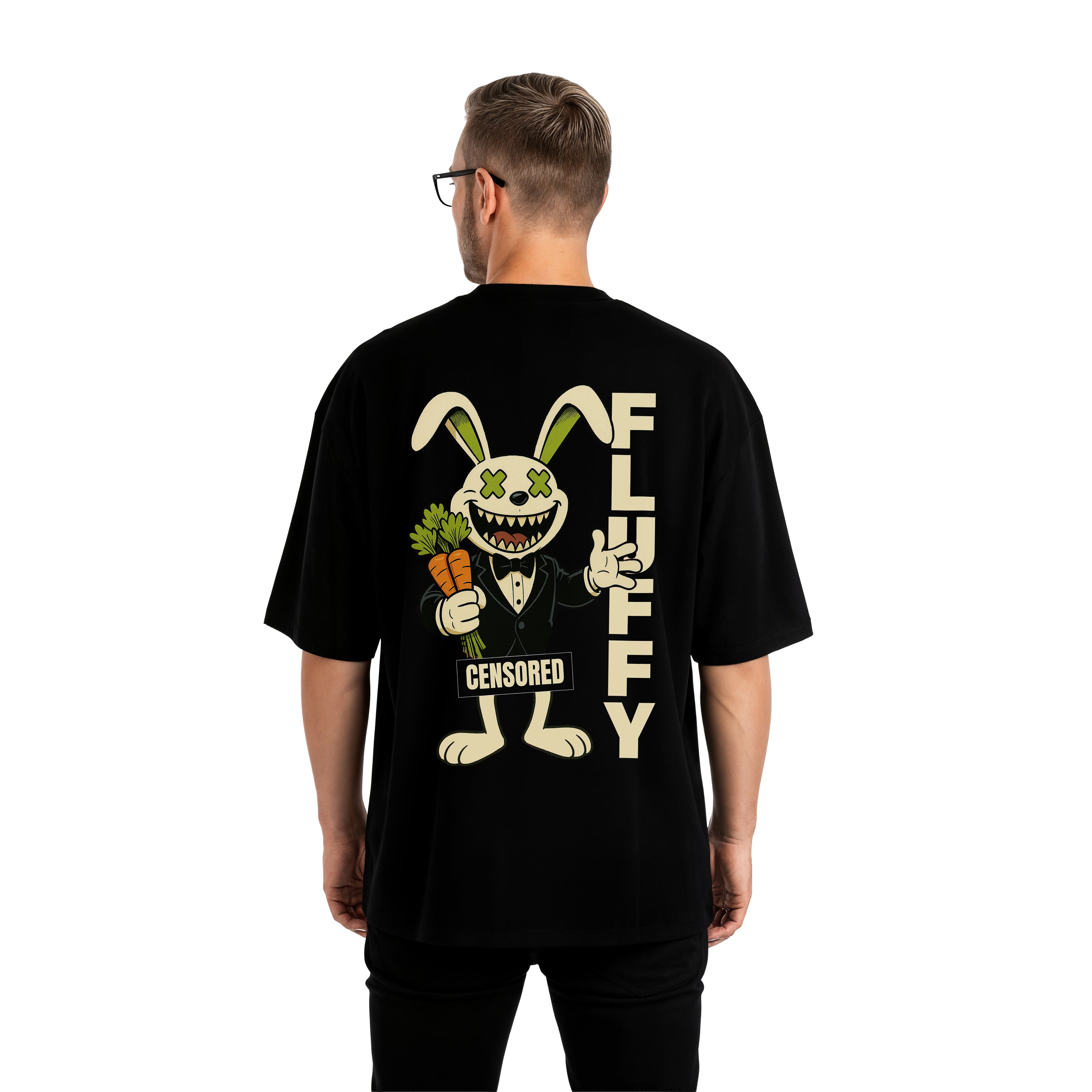 FLUFFY'S ACTIVATED - Oversized T-Shirt (Carrot Cavalier Edition)