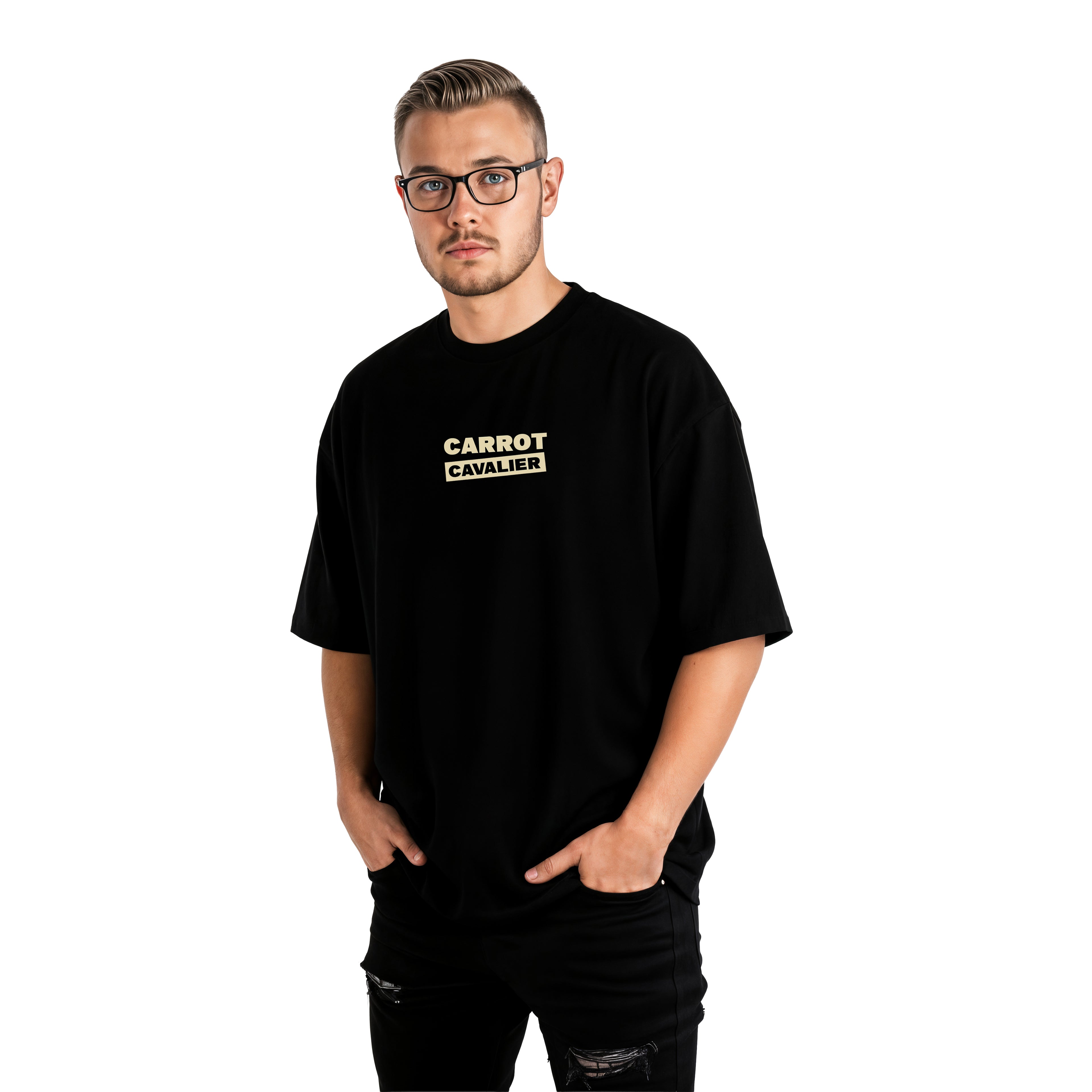 FLUFFY'S ACTIVATED - Oversized T-Shirt (Carrot Cavalier Edition)