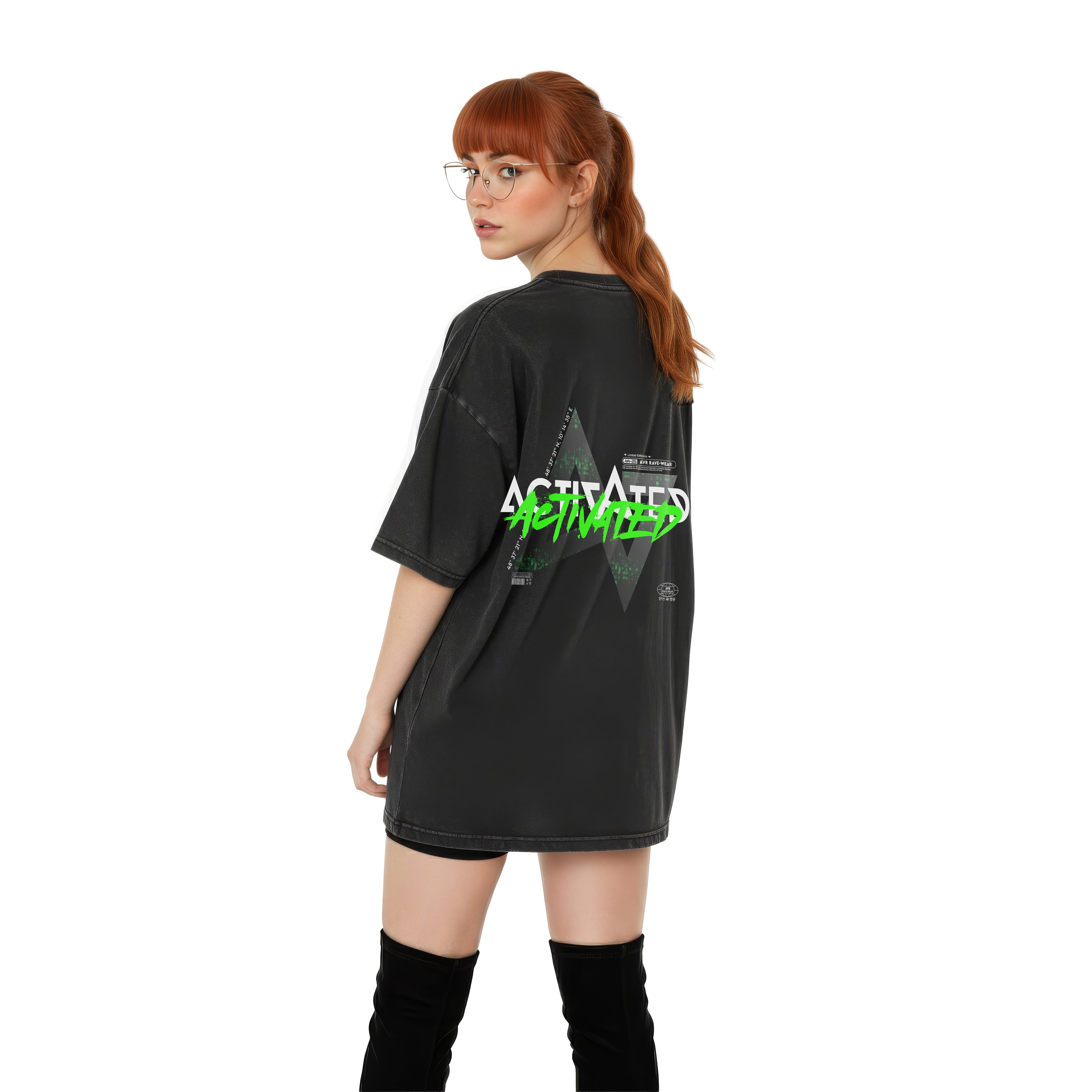 ACTIVATED - Oversized T-Shirt Limited Washed Out