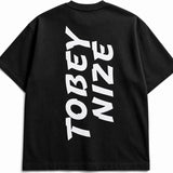 Oversized T-Shirt Regular · TOBEY NIZE – Detailansicht